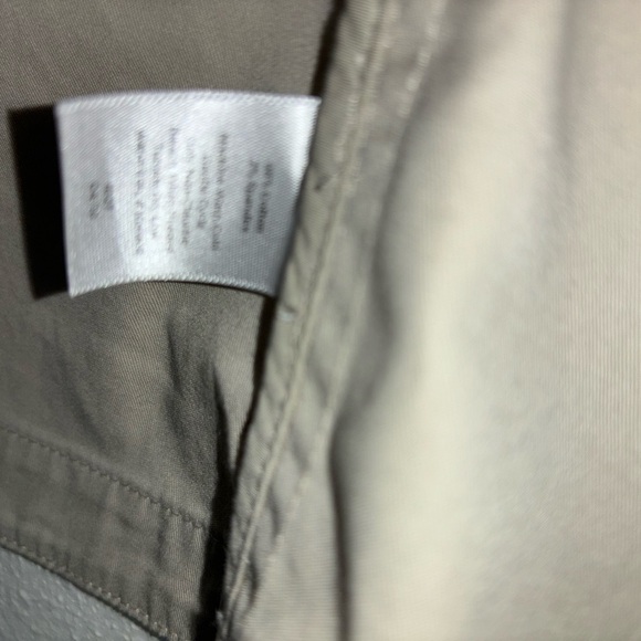 NEW Talbots Tan Ruffle Jacket/Blazer 3/4 Sleeves Size10P Petite EUC - Picture 5 of 5